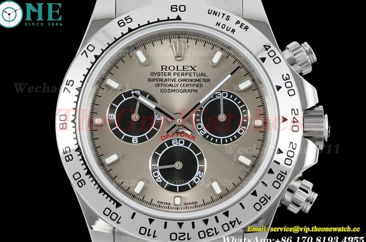 SS OMF SS 40mm 116509 Stk A7750 Daytona Grey 0228